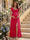 A-Line/Princess Sweetheart Ankle-Length Maternity Bridesmaid Dresses With Ruffles &Split Side