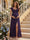 A-Line/Princess Sweetheart Ankle-Length Maternity Bridesmaid Dresses With Ruffles &Split Side