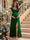 A-Line/Princess Sweetheart Ankle-Length Maternity Bridesmaid Dresses With Ruffles &Split Side