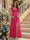 A-Line/Princess Sweetheart Ankle-Length Maternity Bridesmaid Dresses With Ruffles &Split Side