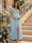A-Line/Princess Sweetheart Ankle-Length Maternity Bridesmaid Dresses With Ruffles &Split Side
