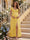 A-Line/Princess Sweetheart Ankle-Length Maternity Bridesmaid Dresses With Ruffles &Split Side
