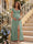 A-Line/Princess Sweetheart Ankle-Length Maternity Bridesmaid Dresses With Ruffles &Split Side