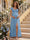 A-Line/Princess Sweetheart Ankle-Length Maternity Bridesmaid Dresses With Ruffles &Split Side