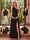 A-Line/Princess Sleeveless Floor-Length Maternity Bridesmaid Dresses With Pleats