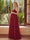 A-Line/Princess Halter Sleeveless Floor-Length Maternity Bridesmaid Dresses With Ruffles