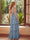 A-Line/Princess Square Neck Sleeveless Maternity Bridesmaid Dresses With Ruffles & Split Side