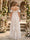 A-Line/Princess Cold Shoulder Spaghetti Straps Sleeveless Floor-Length Maternity Wedding Dresses With Applique & Lace