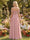 A-Line/Princess Cold Shoulder Sleeveless Floor-Length Maternity Bridesmaid Dresses With Pleats