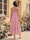A-Line/Princess Square Neck Sleeveless Ankle-Length Maternity Bridesmaid Dresses With Ruffles