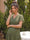 A-Line/Princess V-Neck Short Sleeves Tea-Length Maternity Wedding Guest Dresses With Bowknot & Ruffles