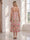 A-Line/Princess Sweetheart Sleeveless Tea-Length Maternity Wedding Guest Dresses With Floral Print & Bowknot