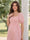 A-Line/Princess Square Neck Short Sleeves Knee-Length Maternity Wedding Guest Dresses With Floral Print