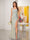 Sheath/Column Square Neck Sleeveless Floor-Length Ruched Bridesmaid Dresses With Side Slit