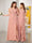 A-Line/Princess V-Neck Sleeveless Ruched Long Chiffon Bridesmaid Dresses With Side Slit & Ruffles