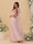 A-Line/Princess Convertible Infinity Bridesmaid Dresses with Pleats