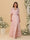 A-Line/Princess Convertible Infinity Bridesmaid Dresses with Pleats