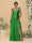 A-Line/Princess Off-the-Shoulder Plus Size Bridesmaid Dresses With Side Slit & Pleats