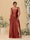 A-Line/Princess Off-the-Shoulder Plus Size Bridesmaid Dresses With Side Slit & Pleats