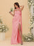 Sheath/Column Spaghetti Straps Sleeveless Floor-Length Ruched Bridesmaid Dresses With Neck Scarf & Split Side