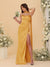 Sheath/Column Spaghetti Straps Sleeveless Floor-Length Ruched Bridesmaid Dresses With Neck Scarf & Split Side