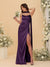 Sheath/Column Spaghetti Straps Sleeveless Floor-Length Ruched Bridesmaid Dresses With Neck Scarf & Split Side