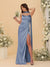 Sheath/Column Spaghetti Straps Sleeveless Floor-Length Ruched Bridesmaid Dresses With Neck Scarf & Split Side
