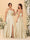 A-Line/Princess Spaghetti Straps Sleeveless Long Ruched Bridesmaid Dresses With Split Side