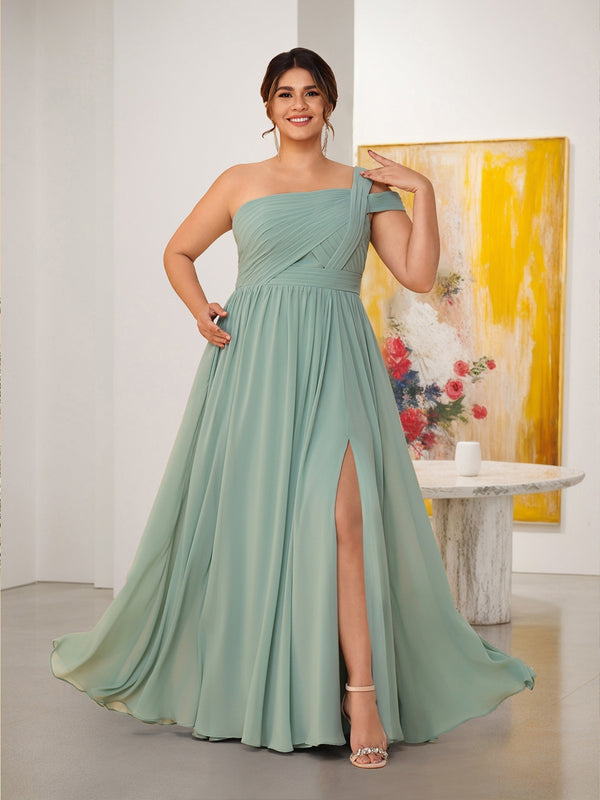 maroon formal dress Zelda Side Slit Velvet Sequin Gown