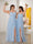 A-Line/Princess Square Neck Sleeveless Ruched Bridesmaid Dresses With Side Slit & Ruffles
