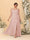 A-Line/Princess Square Neck Sleeveless Plus Size Bridesmaid Dresses With Side Slit & Ruffles