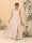 A-Line/Princess Square Neck Sleeveless Plus Size Bridesmaid Dresses With Side Slit & Ruffles