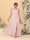 A-Line/Princess Square Neck Sleeveless Plus Size Bridesmaid Dresses With Side Slit & Ruffles