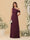 A-Line/Princess One-Shoulder Floor-Length Bridesmaid Dresses With Watteau Train