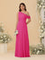 A-Line/Princess One-Shoulder Floor-Length Bridesmaid Dresses With Watteau Train
