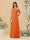 A-Line/Princess One-Shoulder Floor-Length Bridesmaid Dresses With Watteau Train