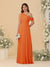 A-Line/Princess One-Shoulder Floor-Length Bridesmaid Dresses With Watteau Train