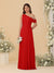 A-Line/Princess One-Shoulder Floor-Length Bridesmaid Dresses With Watteau Train