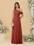 A-Line/Princess One-Shoulder Floor-Length Bridesmaid Dresses With Watteau Train