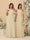 A-Line/Princess One-Shoulder Floor-Length Plus Size Bridesmaid Dresses With Watteau Train