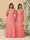 A-Line/Princess One-Shoulder Floor-Length Plus Size Bridesmaid Dresses With Watteau Train