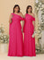 A-Line/Princess One-Shoulder Floor-Length Plus Size Bridesmaid Dresses With Watteau Train