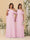 A-Line/Princess One-Shoulder Floor-Length Plus Size Bridesmaid Dresses With Watteau Train