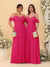 A-Line/Princess V-Neck Spaghetti Straps Chiffon Ruched  Bridesmaid Dresses