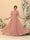 A-Line/Princess V-Neck Spaghetti Straps Chiffon Ruched Plus Size Bridesmaid Dresses