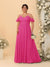 A-Line/Princess V-Neck Spaghetti Straps Chiffon Ruched Plus Size Bridesmaid Dresses