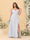 A-Line/Princess Spaghetti Straps Sleeveless Ruched Bridesmaid Dresses with Side Slit