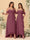 A-Line/Princess Off-the-Shoulder Spaghetti Straps Sleeveless Bridesmaid Dresses with Ruffles