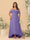 A-Line/Princess Off-the-Shoulder Plus Size Bridesmaid Dresses with Ruffles