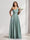A-Line/Princess One-Shoulder Floor-Length Bridesmaid Dresses With Pockets